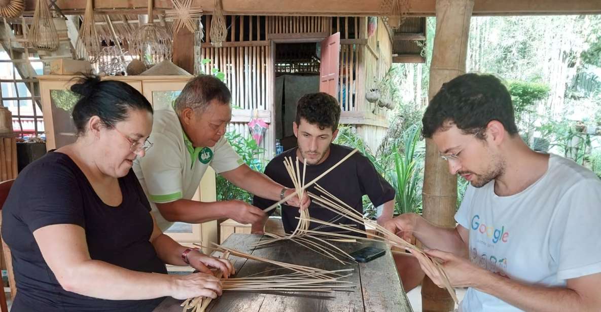 Luang Prabang: Bamboo Craft Workshop & Tea Party With Snacks - Workshop Activities