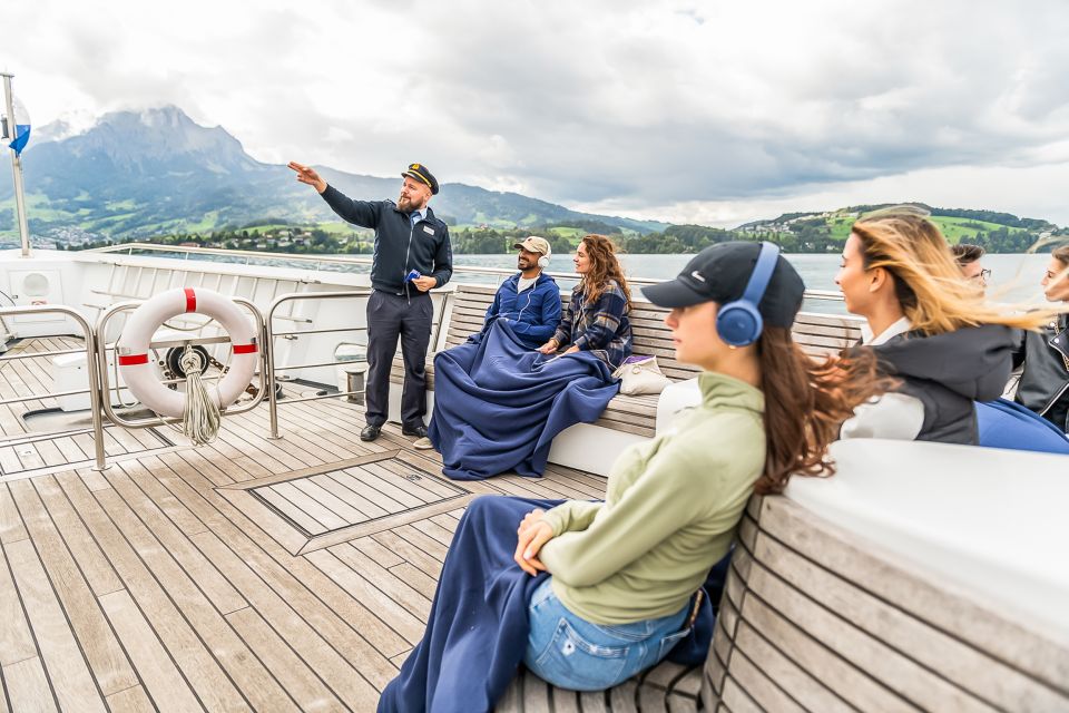 Lucerne: 1-Hour Cruise on Panoramic Yacht - Itinerary Details