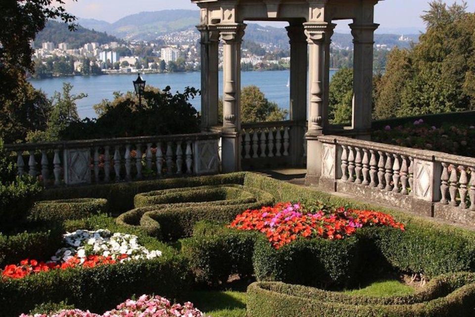 Lucerne Lakeside and Villas Private Walking Tour - Relaxation by Lake Lucerne