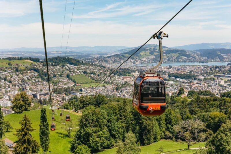 Lucerne: Mt. Pilatus Cable Car, Cogwheel Train & Lake Cruise - Scenic Views and Photography