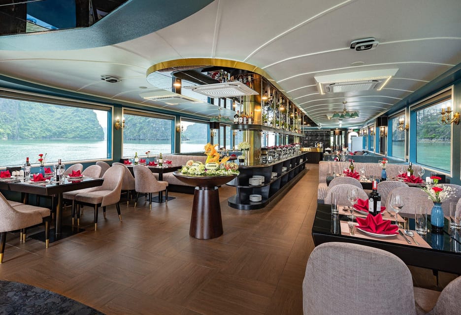 Luxury Cruise for Halong Bay 1 Day With Buffet Lunch - Inclusions and Services