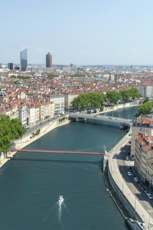 Lyon: From Confluence to Barbe Island in Electric Boat - Navigating the Scenic Route