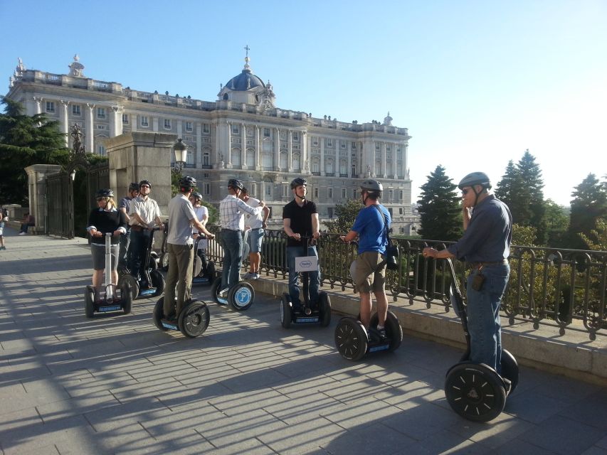 Madrid: 2-Hour Sightseeing Segway Tour - Booking Information