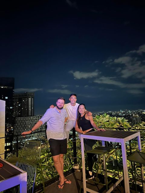 Makati: Rooftop Bar Hopping Tour With Venus - Inclusions and Exclusions