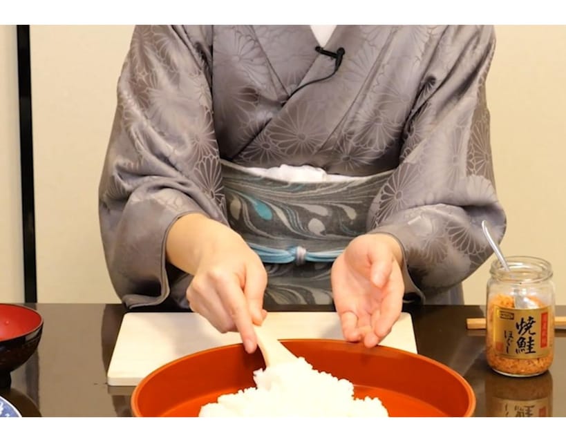 Making Onigiri (Rice Ball) at Tokyo'S Koboji Temple - Instruction and Support Offered