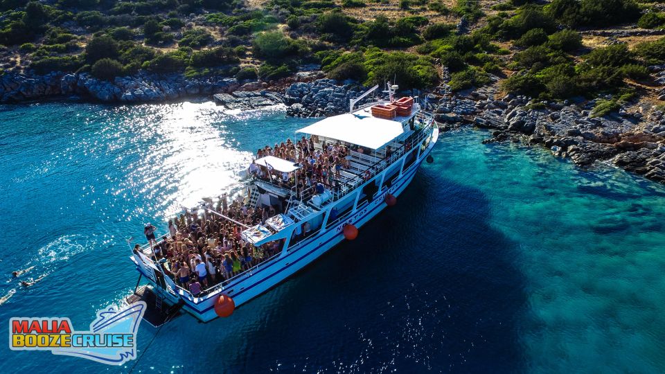 Malia: Booze Cruise Boat Party With Live Dj - Transportation and Meeting Point