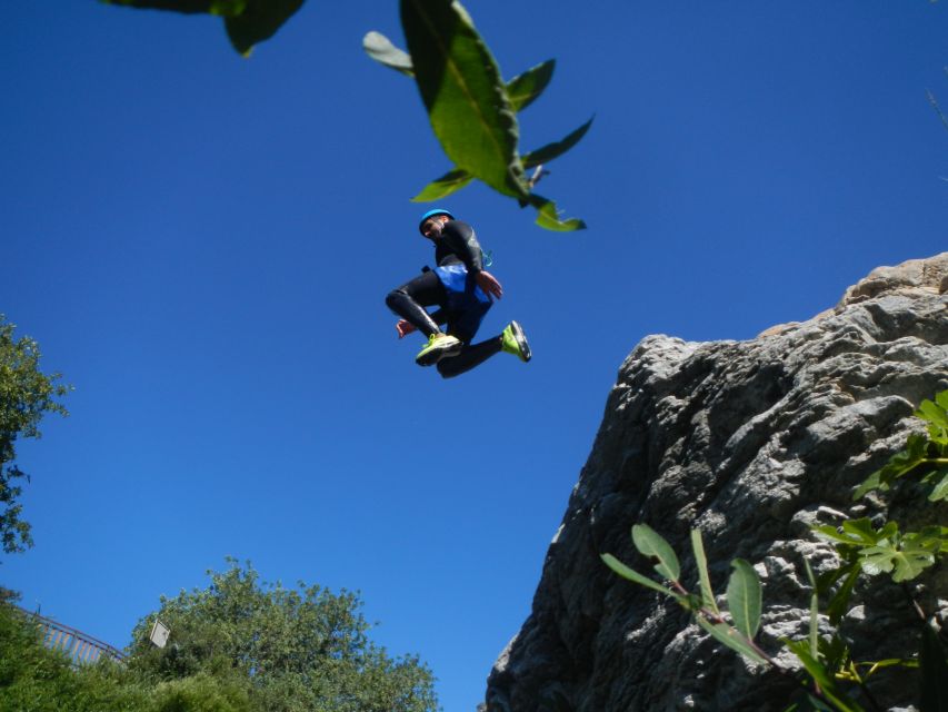 Marbella: Beginner Canyoning Tour With Safety Equipment - Itinerary Highlights