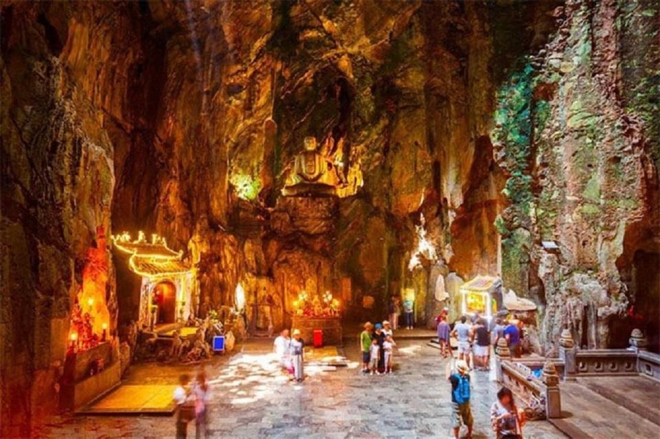 MARBLE MOUNTAINS -MONKEY MOUNTAIN - AM PHU CAVE MORNING TOUR - Included and Excluded Services