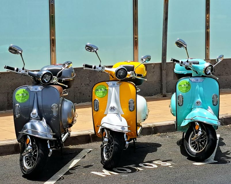 Maspalomas and Las Palmas: Electric Vintage Scooter for Rent - Quiet and Smooth Travel