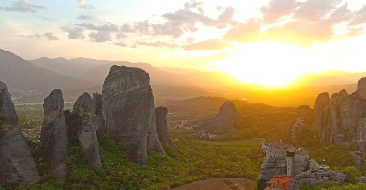 Meteora Sunset With Photos Stops & to the Cave of St. George - Exploring the Cave of St. George