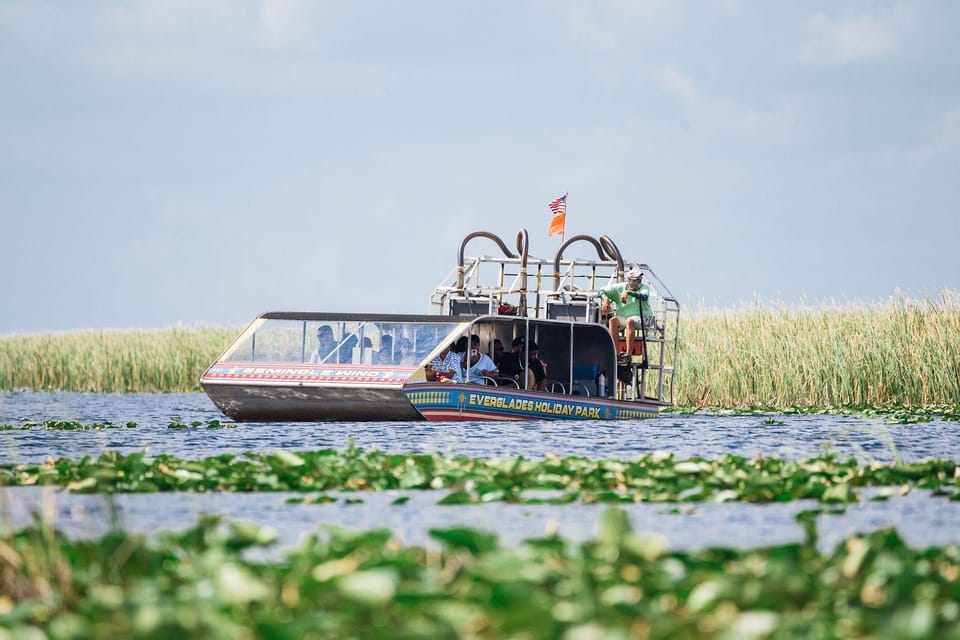 Miami: Wild Everglades Airboat Ride and Gator Encounters - Educational Component