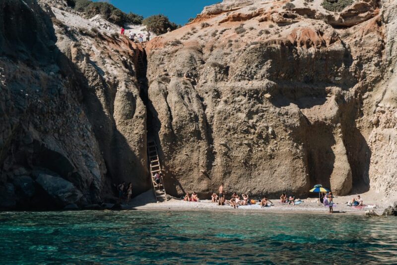 Milos South Bays Private Cruise - Included Amenities