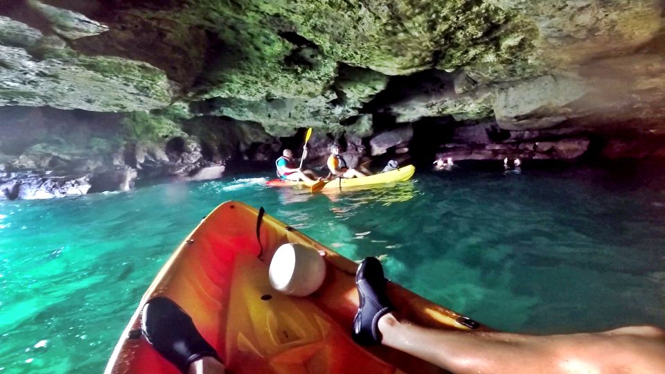 Mogán Beach: Guided Kayak to Caves and Snorkeling Tour - What to Bring