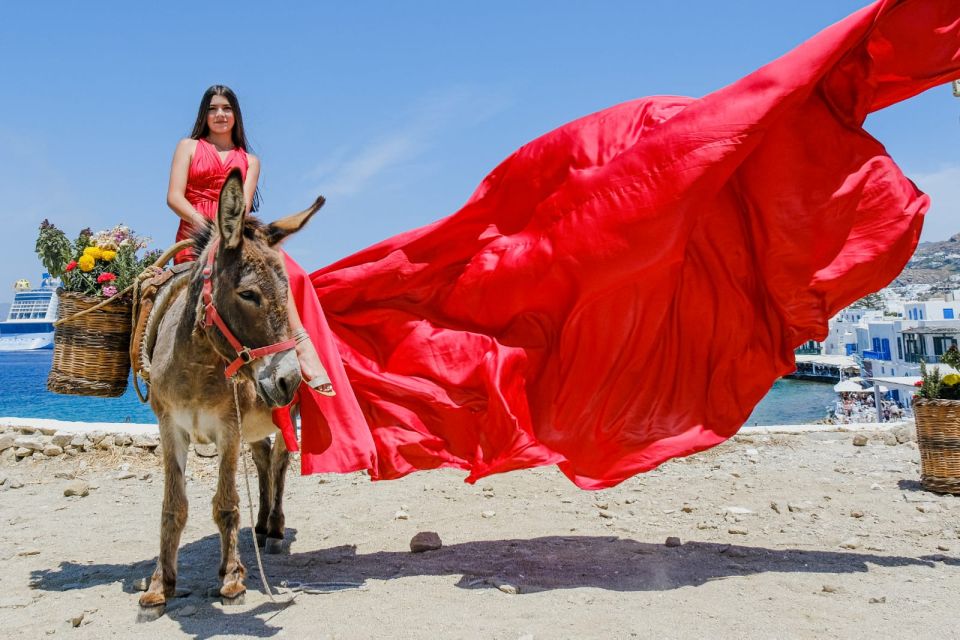 Mykonos: Flying Dress Photoshoot - Booking Your Photoshoot