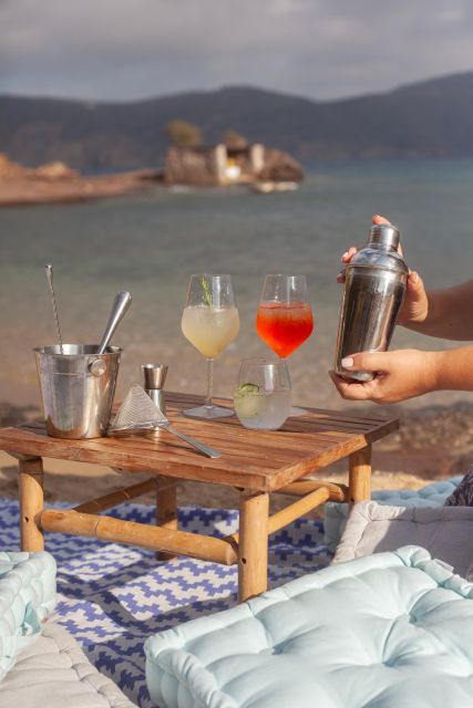 Mykonos: Sunset Cocktail Making Class on a Secluded Beach - Suitability and Cancellation Policy