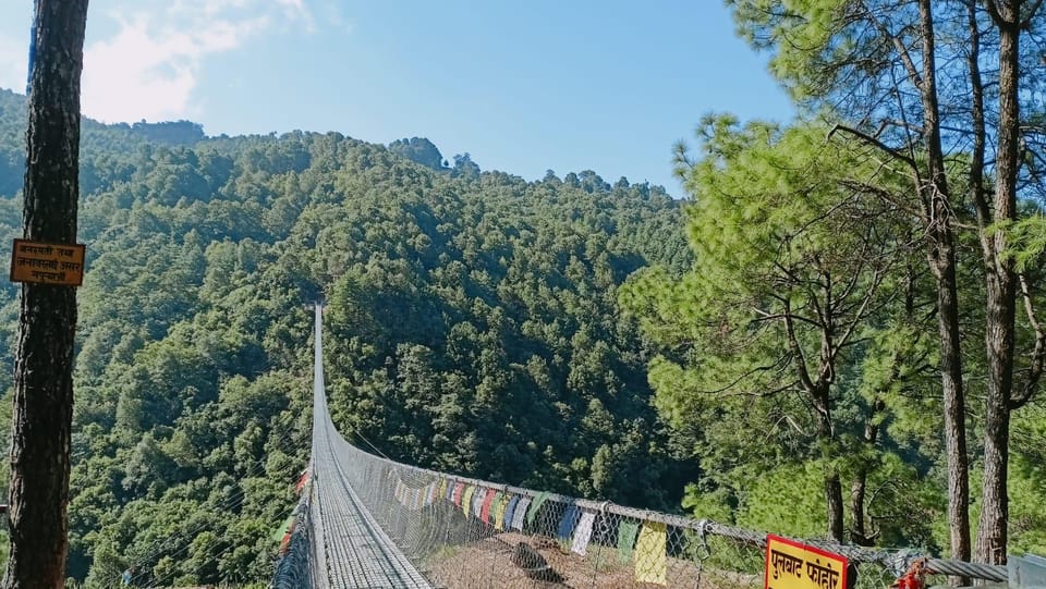 Nagarkot Sunrise & Hike to Suspension Bridge With Waterfall - Hiking Trail Highlights