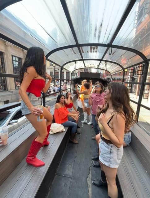 Nashvilles Roofless Party Bus Tour / YeeHaw Party Bus - Age and Alcohol Guidelines