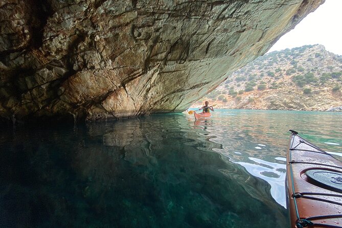 Naxos: Rhina Cave Sea Kayaking Tour - Included Amenities