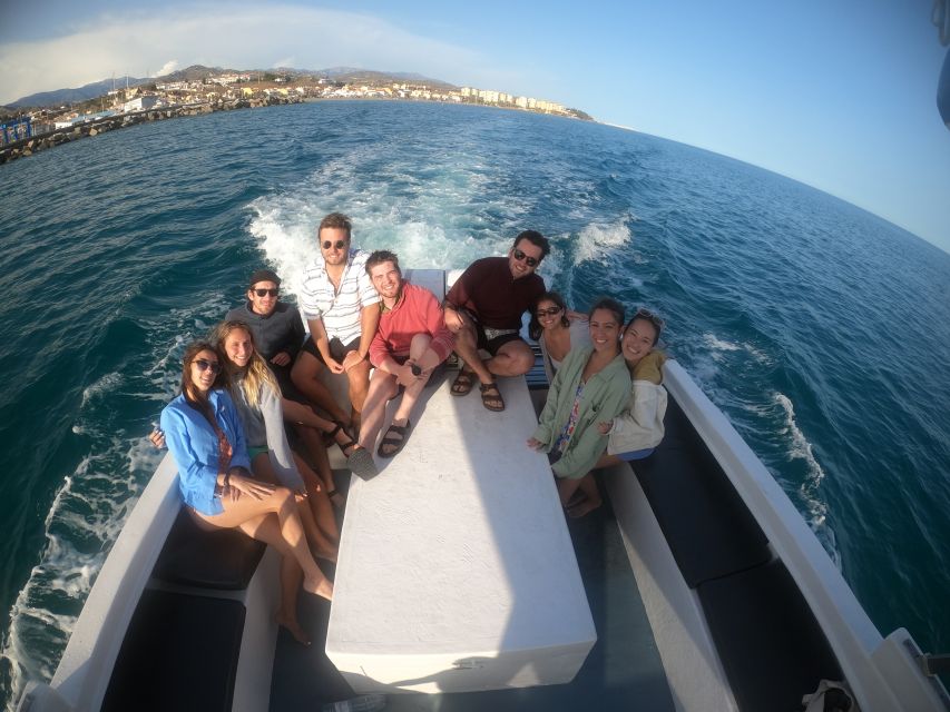 Nerja: Maro Waterfall Boat Trip With Paddleboarding & Drink - Meeting Point and Location