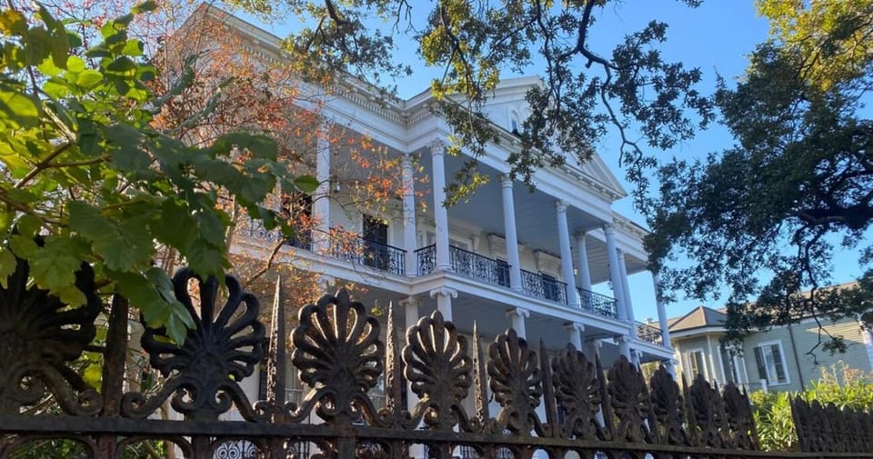 New Orleans: Garden District Walking Tour - Participant Information