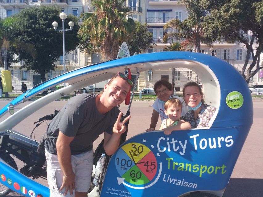 Nice: Private Guided Tour by Electric Bike Taxi - Highlights and Itinerary