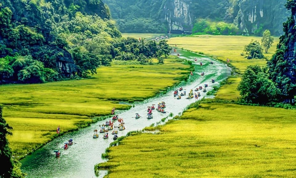 NINH BINH: BAI DINH - TRANG AN - MUA CAVE FULL DAY - Lunch