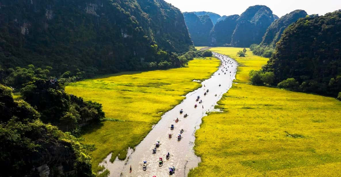 Ninh Binh: Hoa Lu Tam Coc Hang Mua on Limousine and Cycling - Visit to Hoa Lu