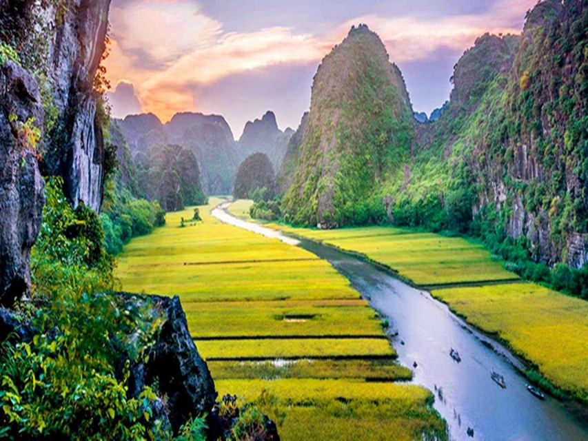 Ninh Binh Tour to Hoa Lu Tam Coc, Boat, Buffet, Cycling - Boat Tour Experience