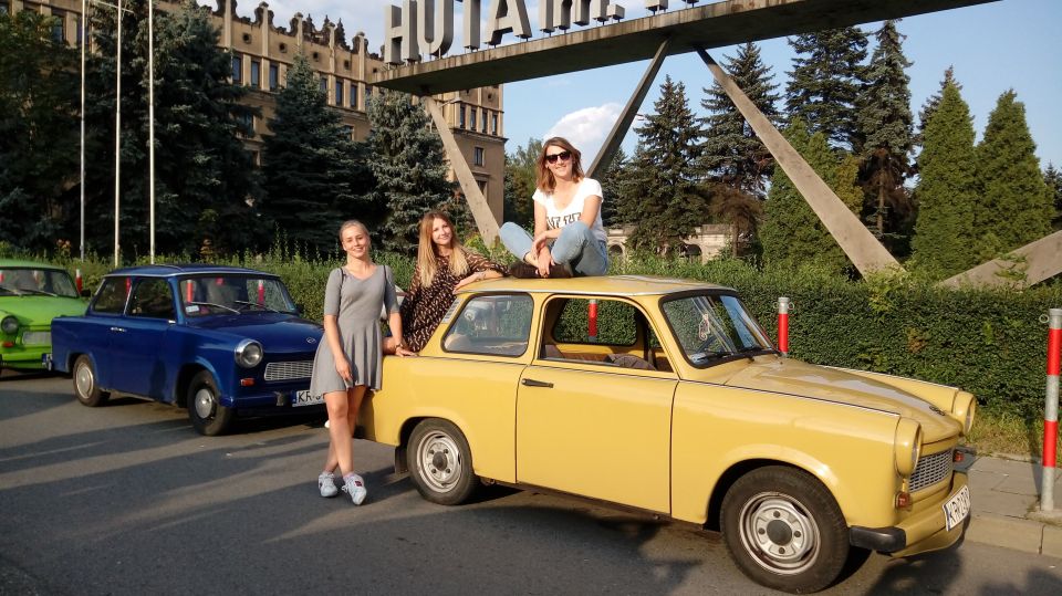 Nowa Huta: Crazy Tour of Krakow in Vintage Trabant - Vintage Car Transportation