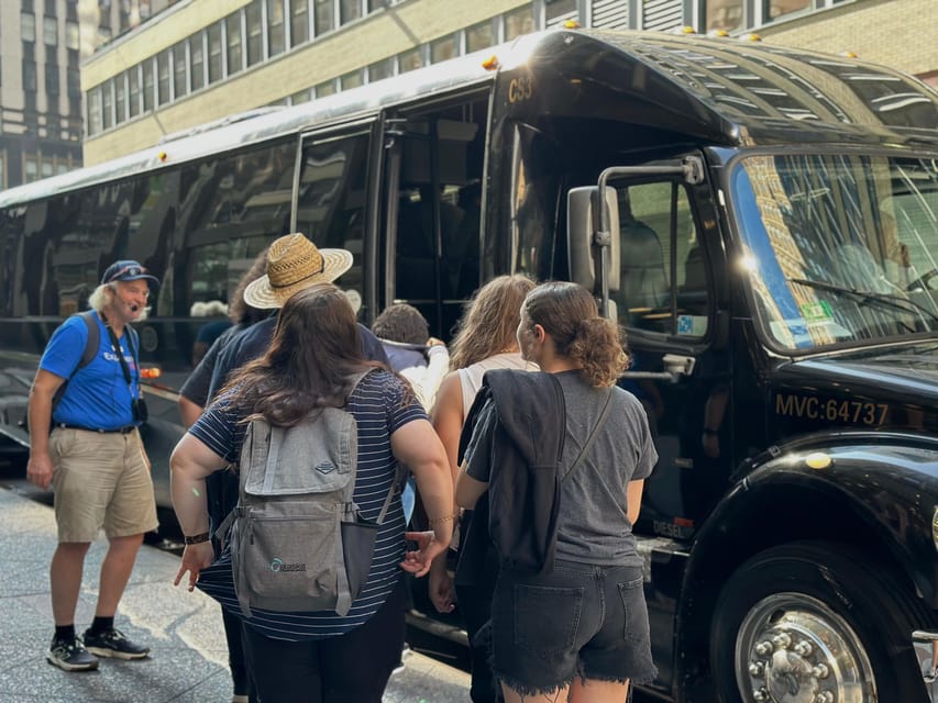 NYC: Best of New York in Half-Day Bus Tour - Transportation and Tour Guide