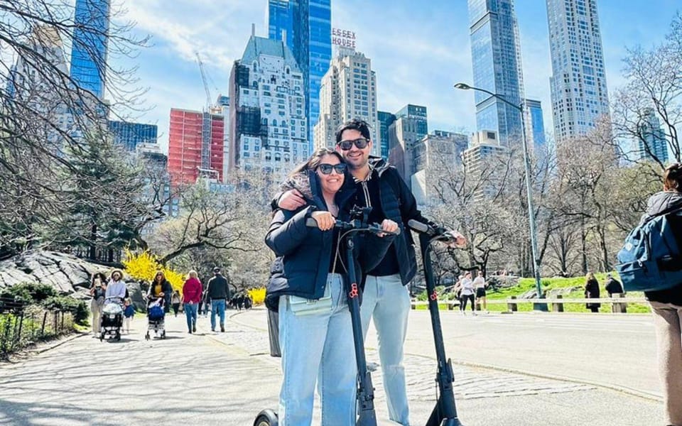 NYC: Central Park Private Guided Electric Scooter Tour - Inclusions