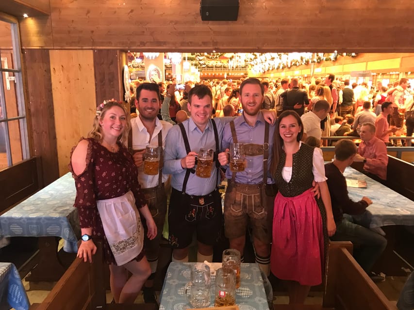 Oktoberfest Evening Table at a Major Tent With Tour - Restrictions and Suitability