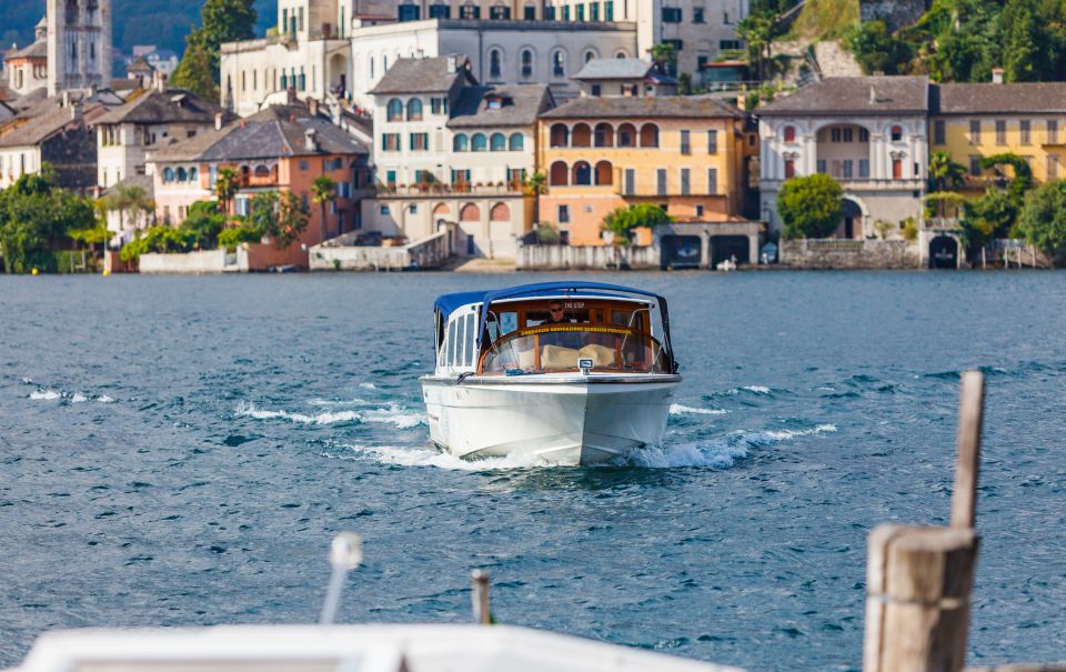 Orta San Giulio: Motorboat Transfer to Isola San Giulio - Meeting Point Information