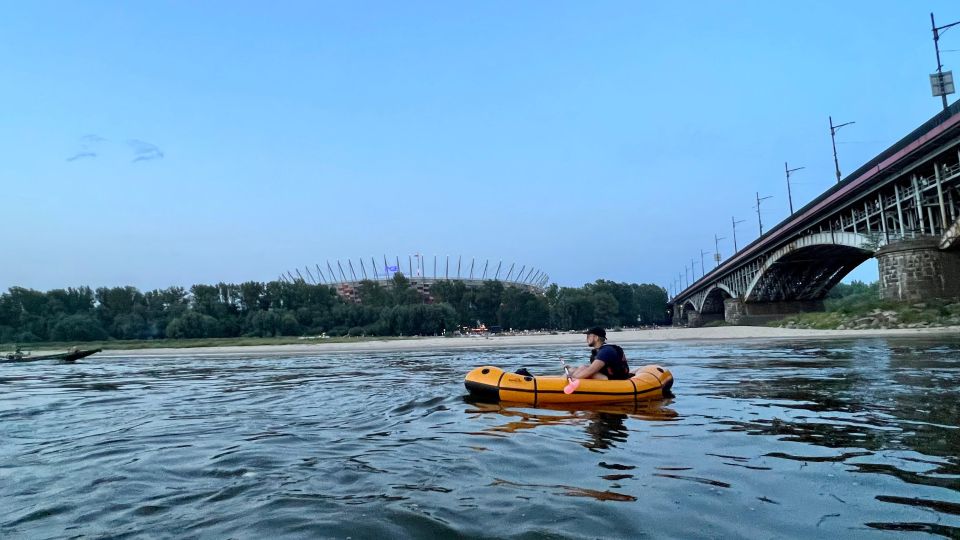 Packrafting Kayaking Guided Tour Vistula River Warsaw Poland - Tour Inclusions