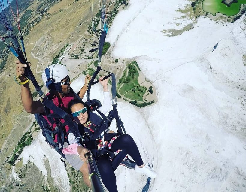 Pamukkale: Tandem Paragliding With Ancient Hierapolis Views - Stunning Views Await