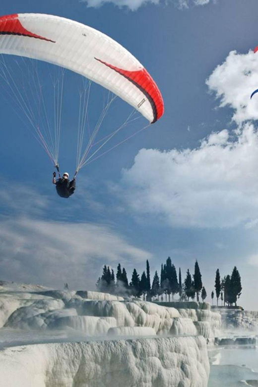 Pamukkale Travertines Special Paragliding - Itinerary and Pickup Details