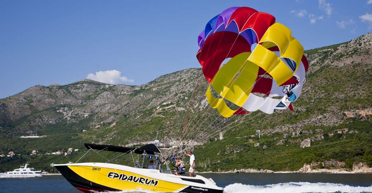 Parasailing in Cavtat - Marine Life Viewing