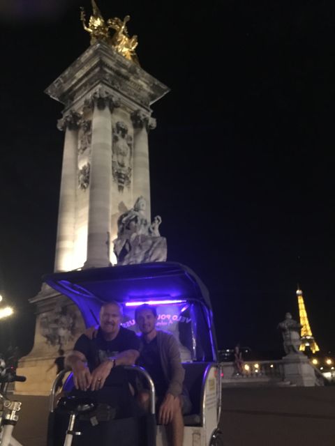 Paris by Night - Tuktuk Ride - Comfort and Amenities