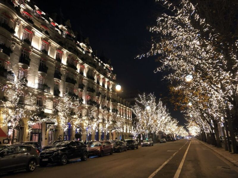 Paris Christmas Lights Walking Tour With Local Guide - Important Information