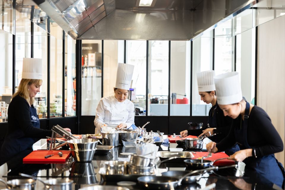 Paris: Cooking Class With Ferrandi at Galeries Lafayette - Inclusions of the Class