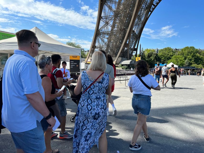 Paris : Eiffel Tower Under & Exterior Walking Tour - Important Information