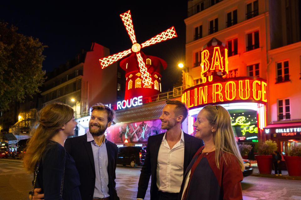 Paris: Moulin Rouge Dinner Show With Return Transportation - Transportation Information