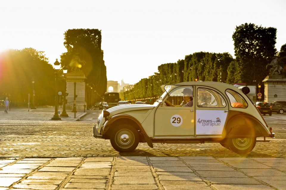 Paris: Private Little-Known Places Tour in Citroën 2CV 2h - Personalization Options