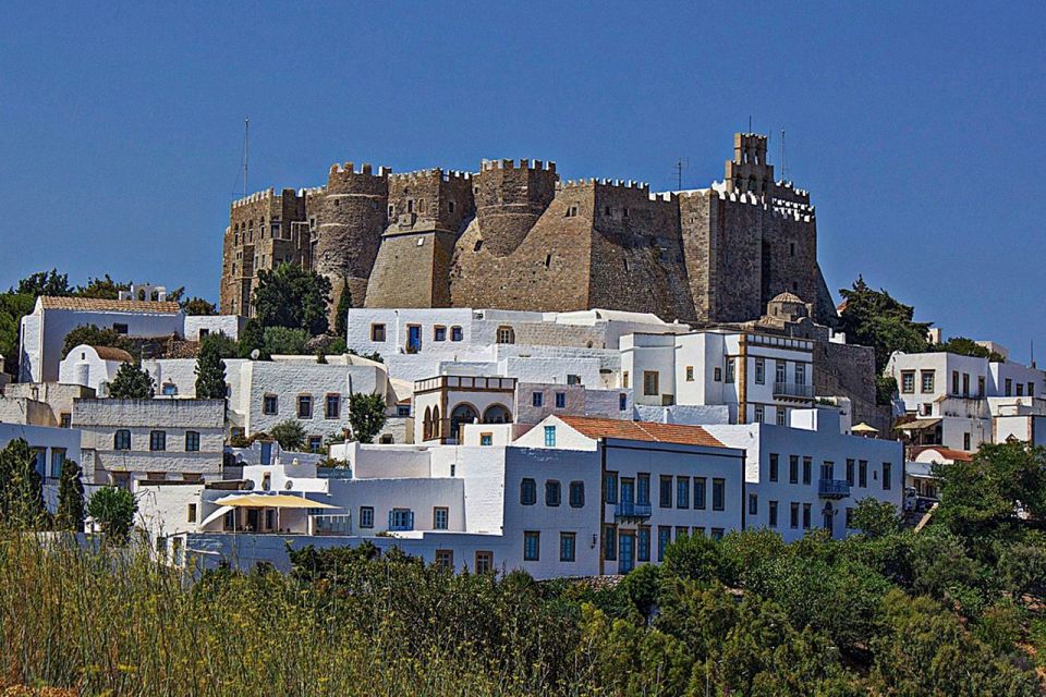 Patmos: Private Tour of Old Patmos, Windmills & Beaches - Monastery of St. John