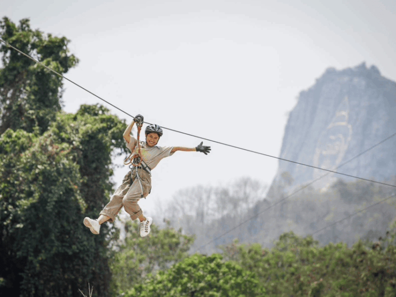 Pattaya: Zipline Adventure With 25 Platforms W/ Kids Option - Meeting Point