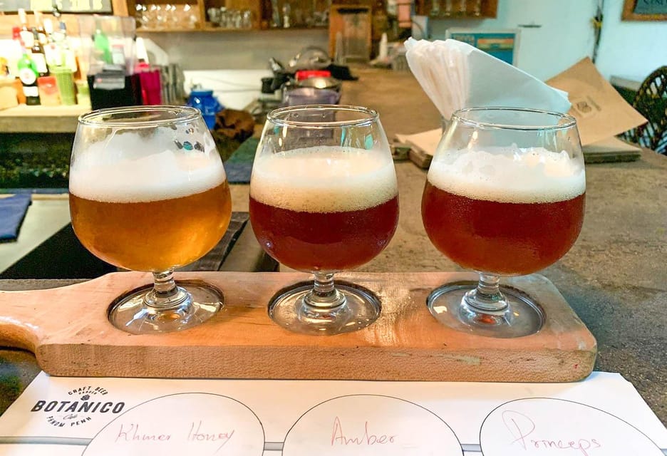 Phnom Penh Craft Beer & Breweries Tour by Vespa - Craft Beer and Food Pairing