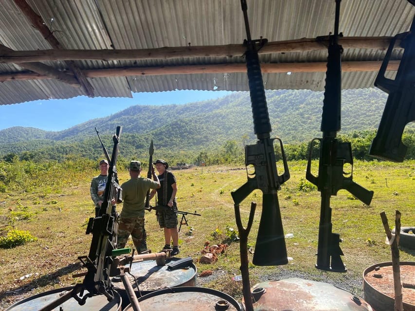 Phnom Penh-Sihanoukville Kampot Kep Shooting Range RPG - Shooting Options Available