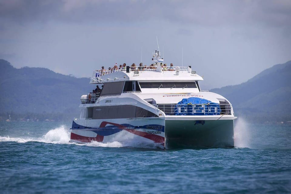 Phuket to Koh Samui by Coach and High-Speed Catamaran - Participant Information