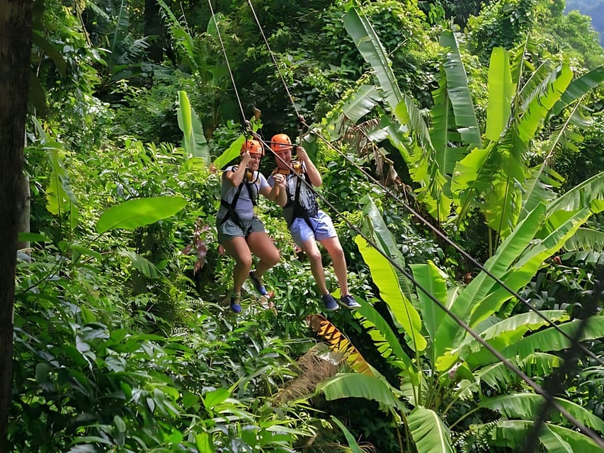 Phuket: Zipline Adventure With Optional ATV Ride - Inclusions