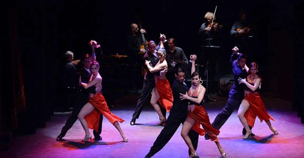 Piazzolla Tango Show With Optional Dinner in Buenos Aires - Dinner Option Details